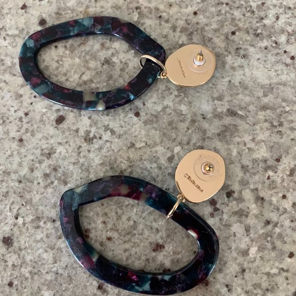 BaubleBar Multicolor Hoop Earrings - Picture 2 of 3